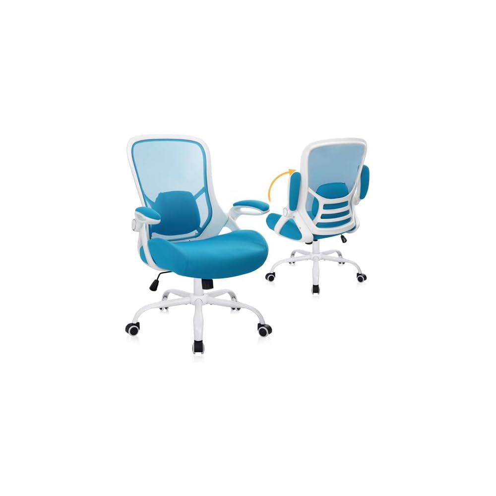 HYLONE 400lb Office Chair Big and Tall,Desk Chair with Lumbar Support,Black