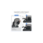 HYLONE 400lb Office Chair Big and Tall,Desk Chair with Lumbar Support,Black