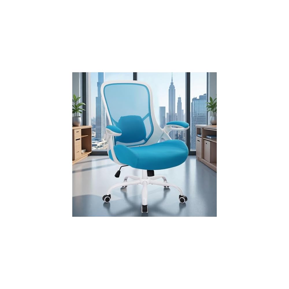 HYLONE 400lb Office Chair Big and Tall,Desk Chair with Lumbar Support,Black