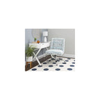 Linon Home Décor Brookville Glasses Office Chair, Ivory